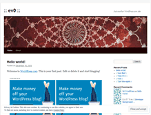 Tablet Screenshot of h00f.wordpress.com