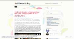 Desktop Screenshot of lobotomiapop.wordpress.com