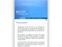 Tablet Screenshot of becon05.wordpress.com