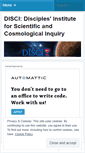 Mobile Screenshot of disciforum.wordpress.com