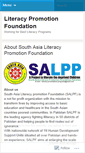 Mobile Screenshot of literacypromotion.wordpress.com