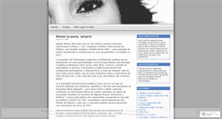 Desktop Screenshot of inesdeoliveiraestetica.wordpress.com