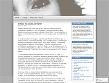 Tablet Screenshot of inesdeoliveiraestetica.wordpress.com