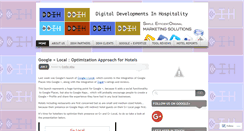 Desktop Screenshot of ddih.wordpress.com