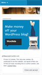Mobile Screenshot of blogophilippe.wordpress.com