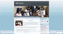 Desktop Screenshot of misionfronteras.wordpress.com