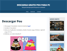 Tablet Screenshot of descargarpouparapc.wordpress.com