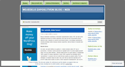 Desktop Screenshot of mojedelo.wordpress.com