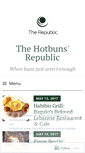 Mobile Screenshot of hotbunsrepublic.wordpress.com