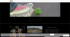 Desktop Screenshot of lalunaskate.wordpress.com