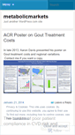 Mobile Screenshot of metabolicmarkets.wordpress.com
