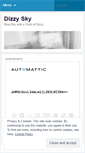 Mobile Screenshot of dizzysky.wordpress.com