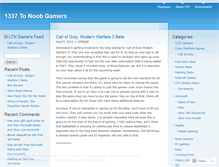 Tablet Screenshot of ltngamers.wordpress.com