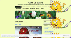 Desktop Screenshot of floridesoare.wordpress.com