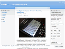 Tablet Screenshot of lranet.wordpress.com