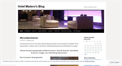 Desktop Screenshot of espaciomadero.wordpress.com