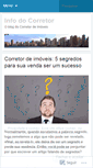 Mobile Screenshot of infodocorretor.wordpress.com