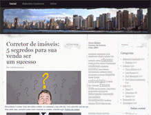 Tablet Screenshot of infodocorretor.wordpress.com
