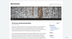 Desktop Screenshot of darrinrivera.wordpress.com