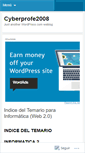 Mobile Screenshot of cyberprofe2008.wordpress.com