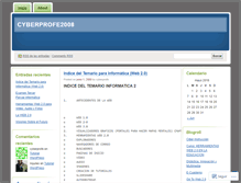Tablet Screenshot of cyberprofe2008.wordpress.com