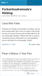 Mobile Screenshot of forbairtnadromoda.wordpress.com