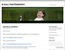 Tablet Screenshot of bhullphotography.wordpress.com