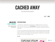 Tablet Screenshot of cachedaway.wordpress.com