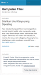 Mobile Screenshot of kumpulanfiksi.wordpress.com
