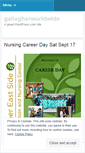 Mobile Screenshot of gallagherworldwide.wordpress.com