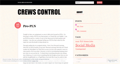 Desktop Screenshot of crewscontrol.wordpress.com