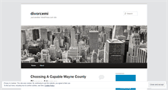 Desktop Screenshot of divorcemi.wordpress.com