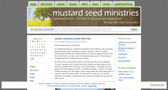 Desktop Screenshot of mustardseedministries.wordpress.com