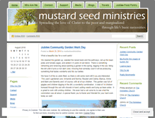 Tablet Screenshot of mustardseedministries.wordpress.com