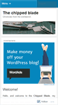 Mobile Screenshot of chippedblade.wordpress.com