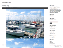 Tablet Screenshot of niccimaree.wordpress.com