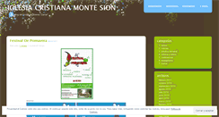 Desktop Screenshot of iglesiamontesion.wordpress.com