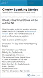 Mobile Screenshot of cheekyanthology.wordpress.com