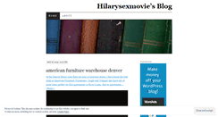 Desktop Screenshot of hilarysexmovie.wordpress.com