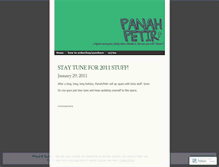 Tablet Screenshot of panahpetir.wordpress.com