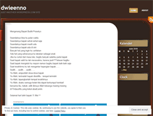 Tablet Screenshot of dwieenno.wordpress.com