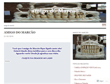 Tablet Screenshot of amigodomarco.wordpress.com
