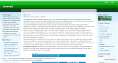 Desktop Screenshot of dimensi5.wordpress.com