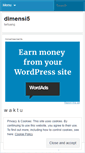 Mobile Screenshot of dimensi5.wordpress.com