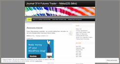 Desktop Screenshot of nikkei.wordpress.com