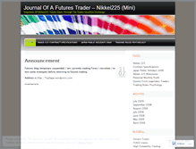 Tablet Screenshot of nikkei.wordpress.com
