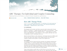 Tablet Screenshot of abctherapy.wordpress.com