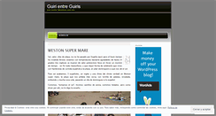 Desktop Screenshot of guiriland.wordpress.com