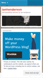 Mobile Screenshot of ianhenderson.wordpress.com