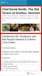 Mobile Screenshot of oldtavernchef.wordpress.com